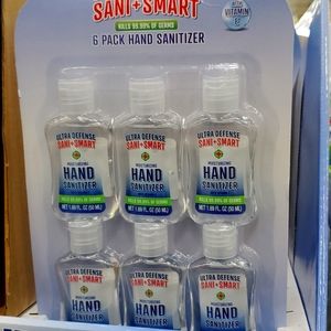 Ultra Defense Sani+Smart 6 Pack Sanitizer